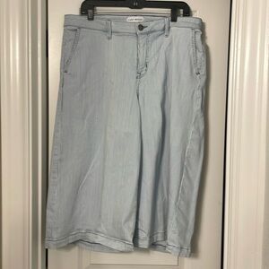 Wide leg Capri denim